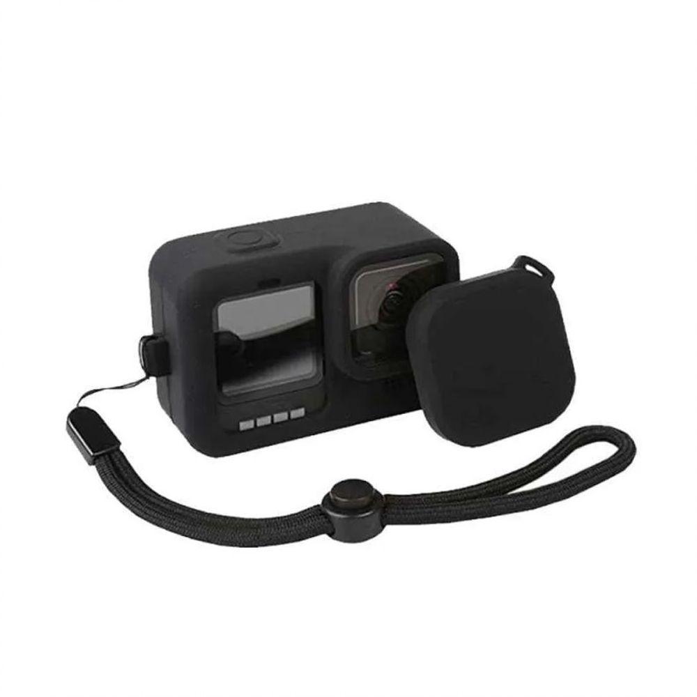 Capa de Silicone para GoPro 9, 10 e 11 Black - Preta - 2
