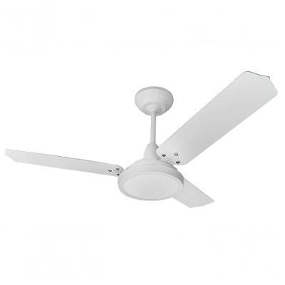 Ventilador De Teto Loren Sid Lumi Led Branco 127V