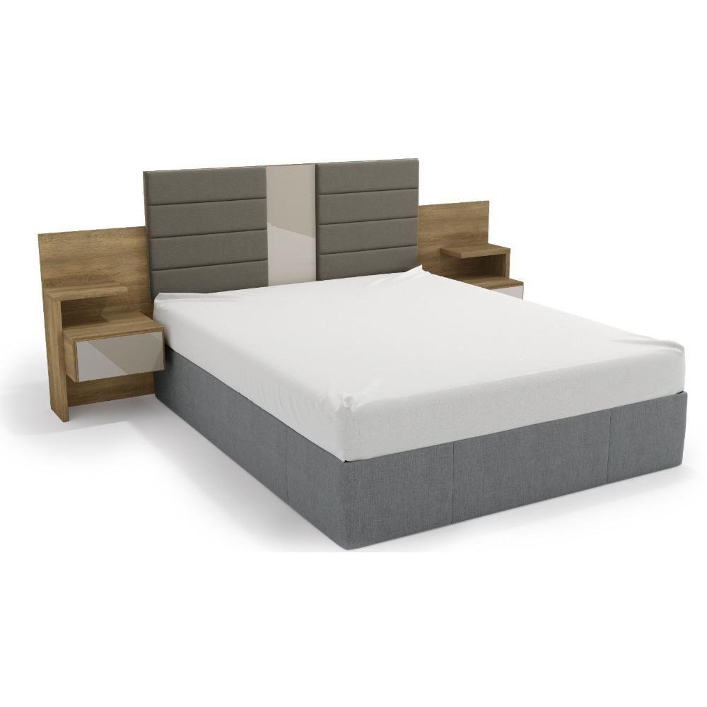 Cabeceira Cama Box Madeirado Cor Canela Casal/Queen G290 2Gavs Canela - Kappesberg - 9