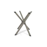 Base de Mesa p/ Cozinha Volga M008 Aço Cromado s/ Tampo Niquel - Kappesberg - 1