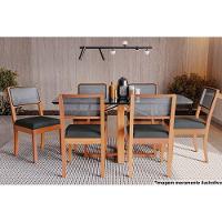 Base de Mesa p/ Cozinha Elma BAM010-CA Madeira Maciça s/ Tampo Carvalho - Kappesberg - 2