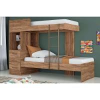 Beliche Havana Plus c/ 3 gavetas Jatoba - Santos Andirá - 1