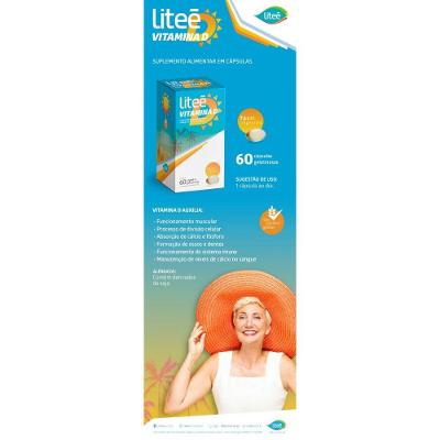 Vitamina D 60 Cápsulas Gelatinosas