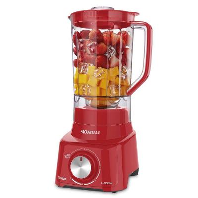 Liquidificador Mondial L-900 FR 900W 2,7L com Filtro 5 Velocidades Vermelho 110V