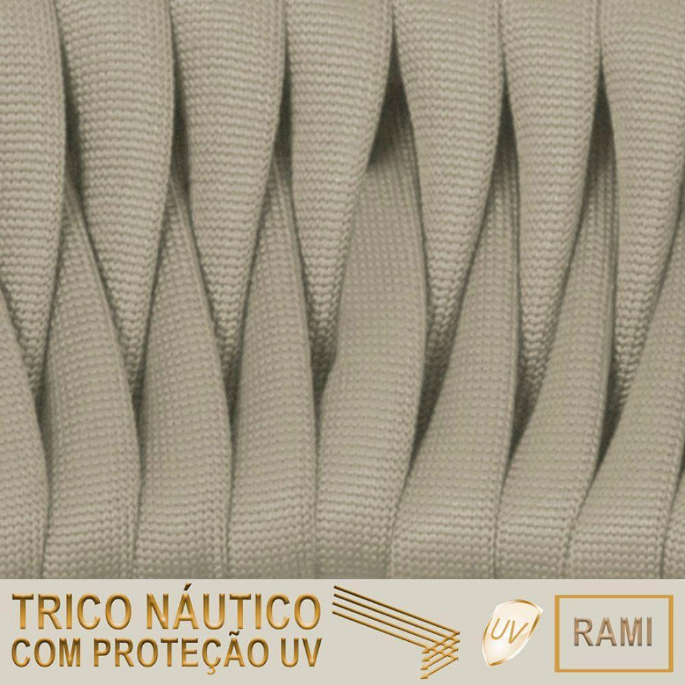 Cadeira Atenas Tricô Náutico E Alumínio Proteção Uv Varanda Rami - 4