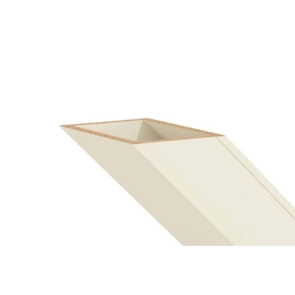 Mesa de Sala Jantar Amora + Tampo Madeirado c/ Vidro 180x105cm Freijó/Off White - Kappesberg - 2