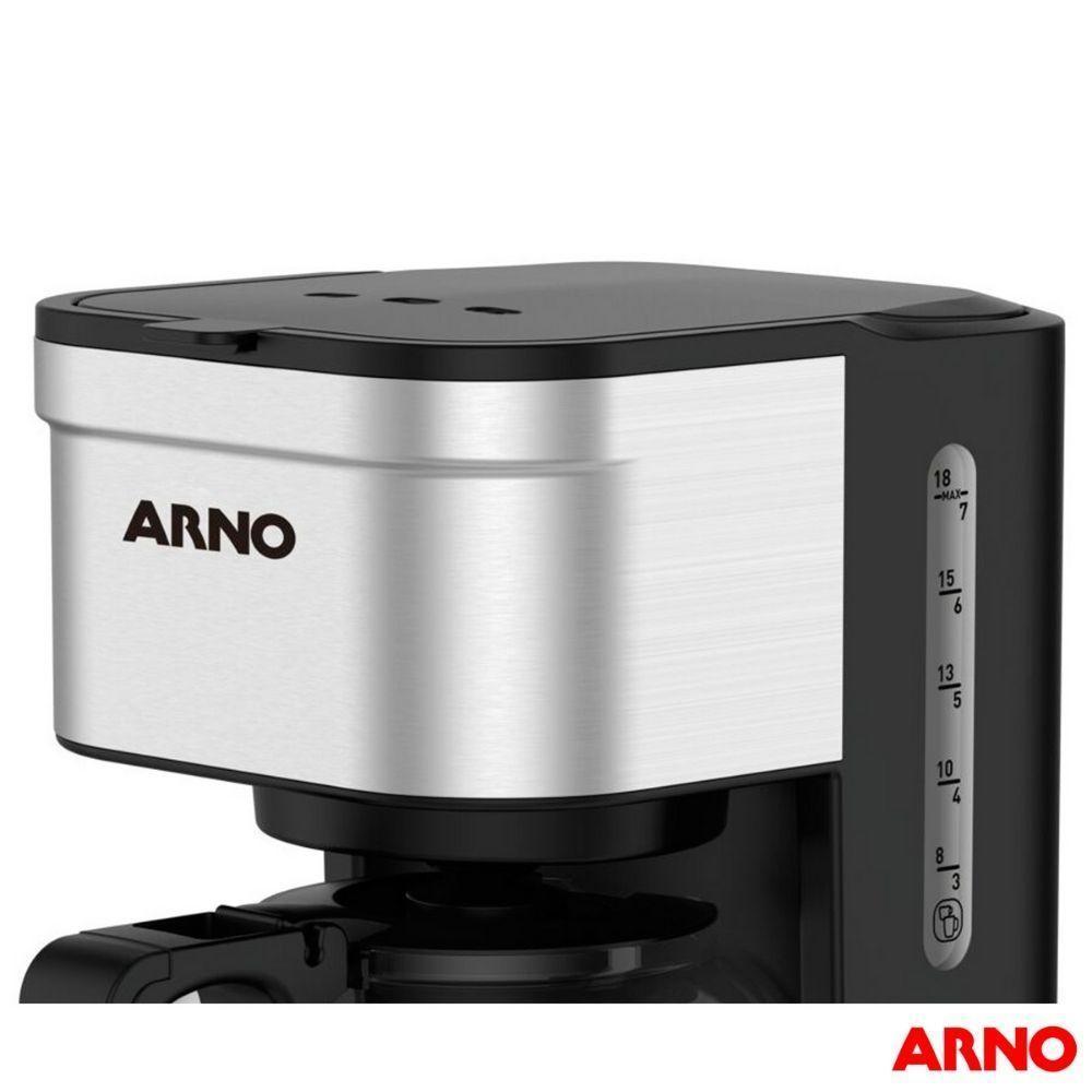 Cafeiteira Arno Preferita Preta Para Cafe Em Po - Cfpf 220v - 6