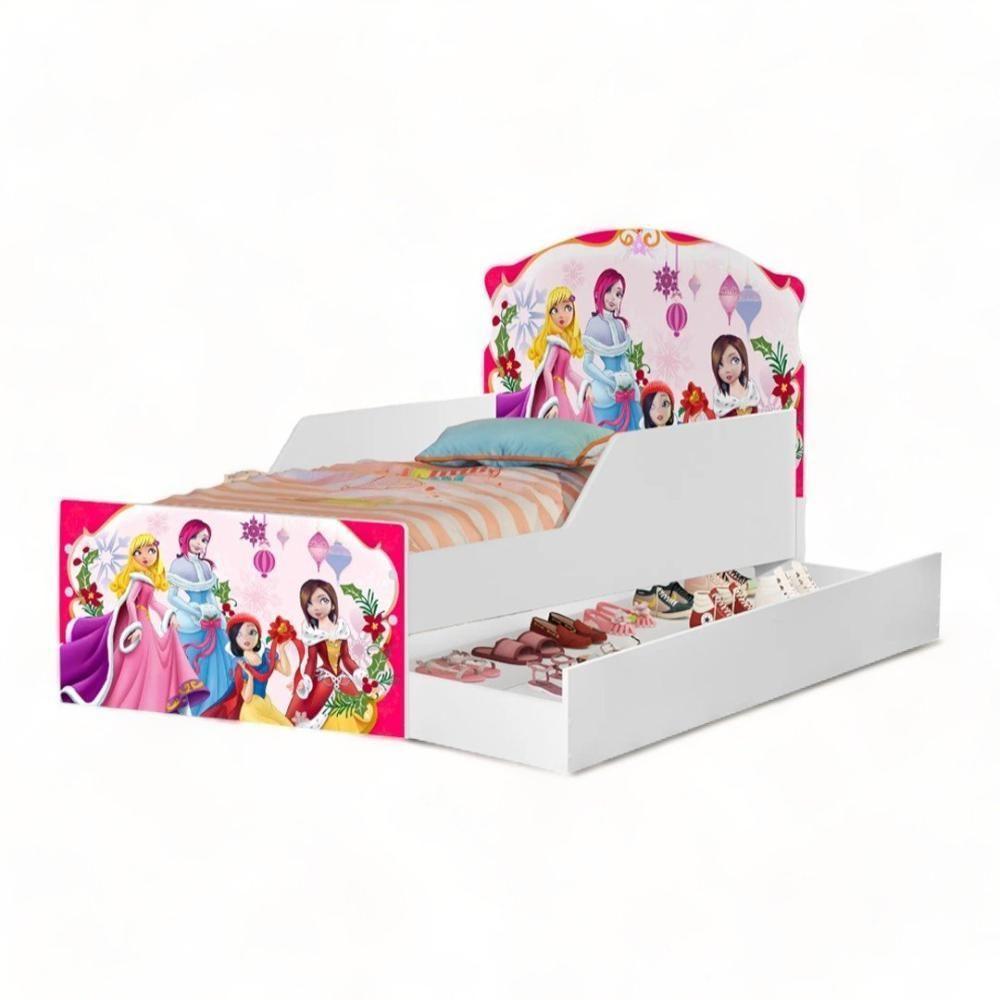 Cama Lívia Princesa Com Auxiliar E 02 Colchões Cambel - 3