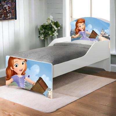 Cama Infantil Lívia Adesivada Encanto Com Colchão Cambel