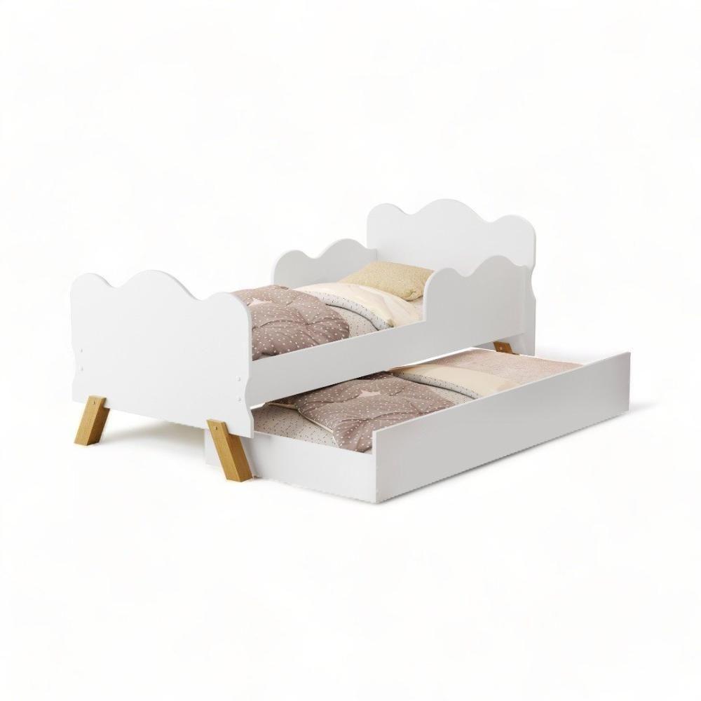 Cama Angel Branco Com Auxiliar E 02 Colchões Cambel - 4