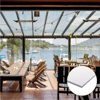 Chapa De Policarbonato Compacto Cristal 12mm - 2,00m X 3,00m - Importado - 2