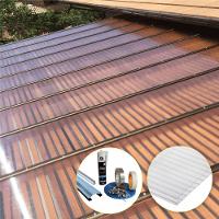 Kit Policarbonato Cristal 6mm 6,00m X 3,00m - Perfis Bronze