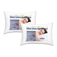 Travesseiro Fibras Siliconadas Max Malha 2 Unidades p/Fronha 50x70cm (50x70) - Ortobom - 1