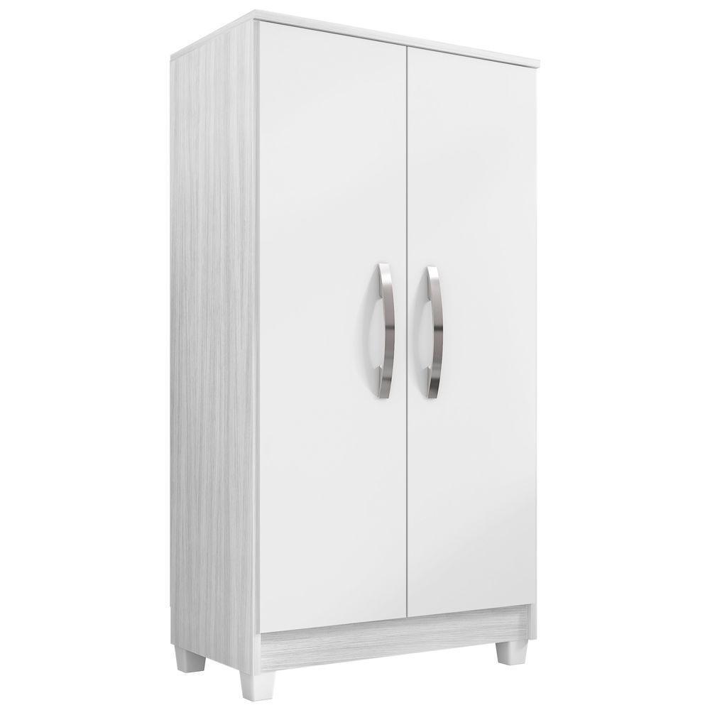 Armário Multiuso 2 Portas Recife Branco Tx - Incorplac - 1