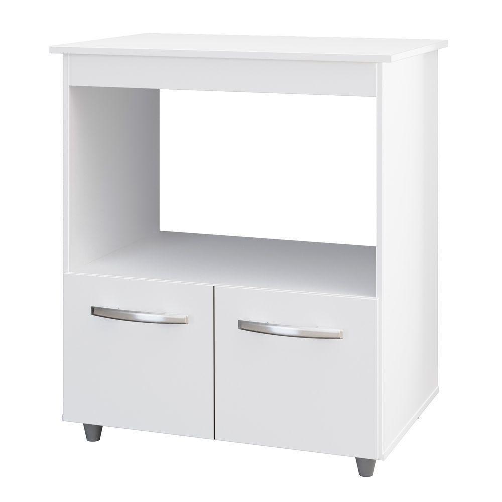 Balcão Multiuso 2 Portas Angela Branco - Moblis - 2