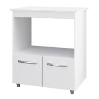 Balcão Multiuso 2 Portas Angela Branco - Moblis - 2