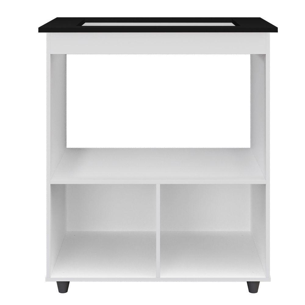 Balcão Para Cooktop Elisa 5 Bocas Com 2 Portas Branco - Moblis - 1