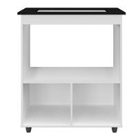 Balcão Para Cooktop Elisa 5 Bocas Com 2 Portas Branco - Moblis - 1