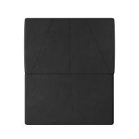 Cabeceira Estofada Solteiro 90 Cm Júpiter Veludo - Skybox Cor Preto - 3