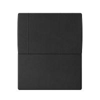 Cabeceira Estofada Solteiro 90 Cm Venus Corino - Skybox Cor Preto - 2