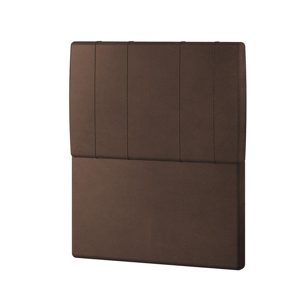 Cabeceira Estofada Solteiro 90 Cm Venus Corino - Skybox Cor Marrom - 4