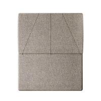 Cabeceira Estofada Solteiro 90 Cm Júpiter Linho - Skybox Cor Marrom - 2