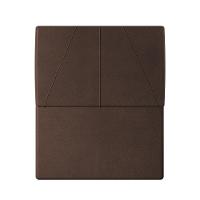 Cabeceira Estofada Solteiro 90 Cm Júpiter Corino - Skybox Cor Marrom - 5