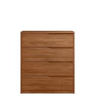 Cômoda 4 Gavetas átria Nogueira Touch - Demartêz - 9