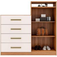 Cômoda Com 2 Portas E 4 Gavetas Aurea Amendola Touch/off White - Demóbile - 7