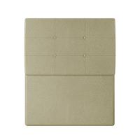 Cabeceira Estofada Solteiro 90 Cm Terra Corino - Skybox Cor Bege - 3
