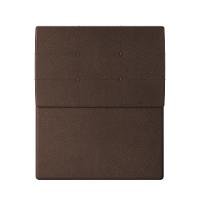 Cabeceira Estofada Solteiro 90 Cm Terra Corino - Skybox Cor Marrom - 2