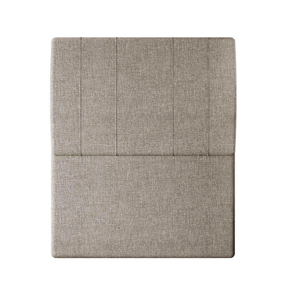 Cabeceira Estofada Solteiro 90 Cm Venus Linho - Skybox Cor Marrom - 1