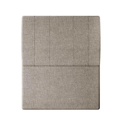 Cabeceira Estofada Solteiro 90 Cm Venus Linho - Skybox Cor Marrom