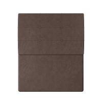 Cabeceira Estofada Solteiro 90 Cm Terra Veludo - Skybox Cor Marrom - 3