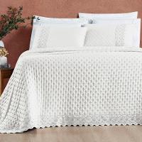 Cobre Leito Nobless Queen 03 Peças - Off White - 1