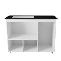 Balcão Para Cooktop 5 Bocas Com 3 Portas Ana Branco - Moblis - 1