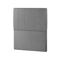 Cabeceira Estofada Solteiro 90 Cm Venus Corino - Skybox Cor Cinza - 3