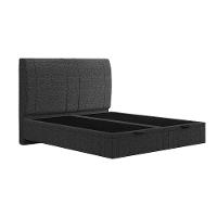Cama Flutuante Baú Space Queen Linho - Skybox Cor Preto