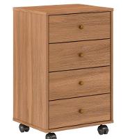 Gaveteiro Com 4 Gavetas Office Presence Amendola Touch - Demóbile - 1