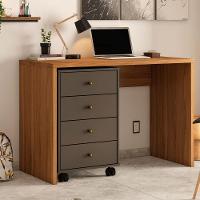 Gaveteiro Com 4 Gavetas Office Presence Amendola/grafito - Demóbile - 9