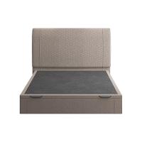 Cama Flutuante Baú Space Casal Linho - Skybox Cor Bege