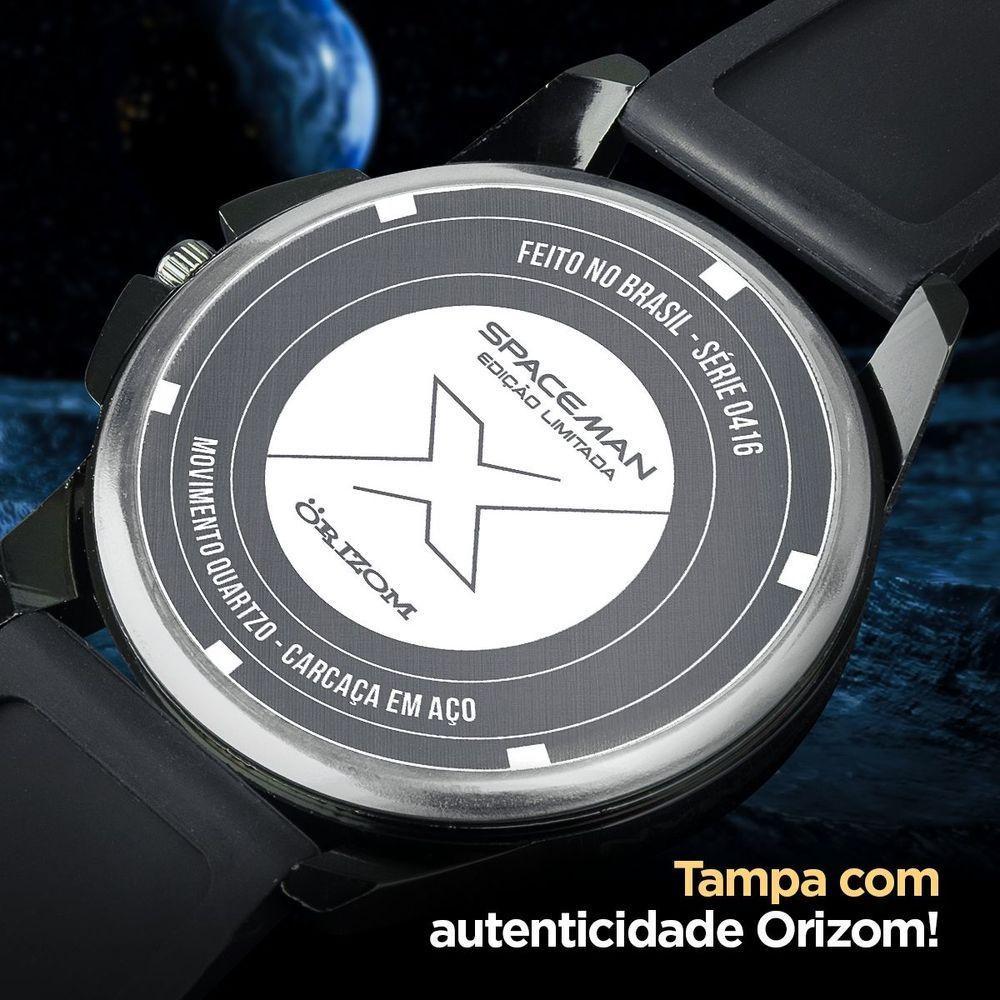 Relogio Masculino Qualidade Premium Aço Inox Pulseira Ajustável Preto Casual Ajustavel Analogico - 5