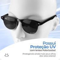 Relogio Masculino Aço Preto + Oculos Proteção Uv + Bone Ajustavel Pulseira Ajustável Preto Presente - 7