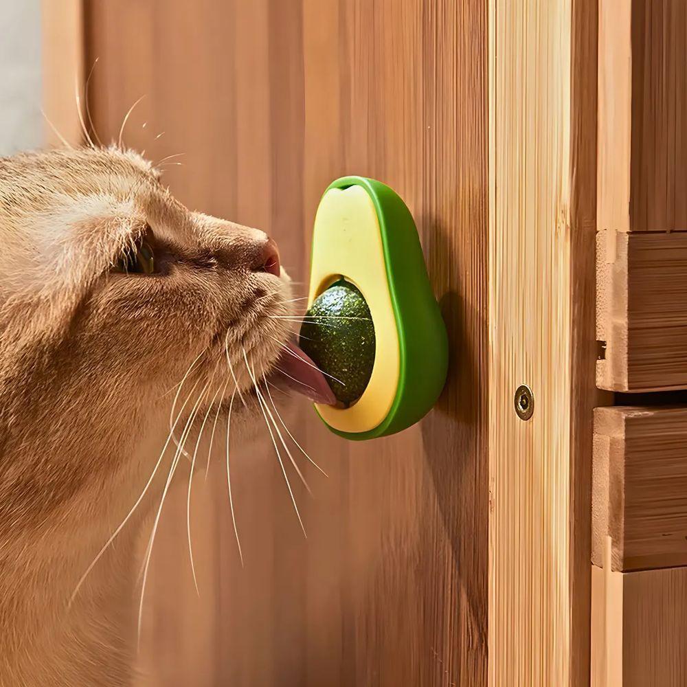 Abacate De Brinquedo Com Catnip Para Gatos - Verde - 9