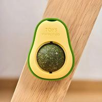 Abacate De Brinquedo Com Catnip Para Gatos - Verde - 3