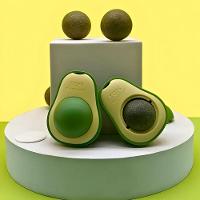 Abacate De Brinquedo Com Catnip Para Gatos - Verde