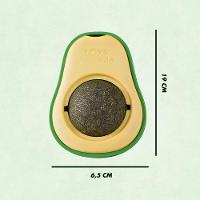 Abacate De Brinquedo Com Catnip Para Gatos - Verde - 5