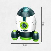 Foguete Espacial Infantil Com Astronauta Brinquedo - Verde - 7