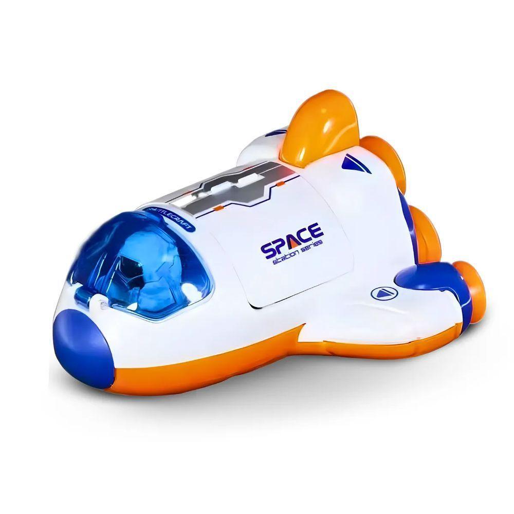 Brinquedo Nave Espacial Infantil Com Astronauta - Laranja - 1