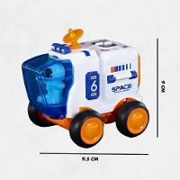 Brinquedo Carro Espacial Infantil Com Astronauta - Laranja - 2